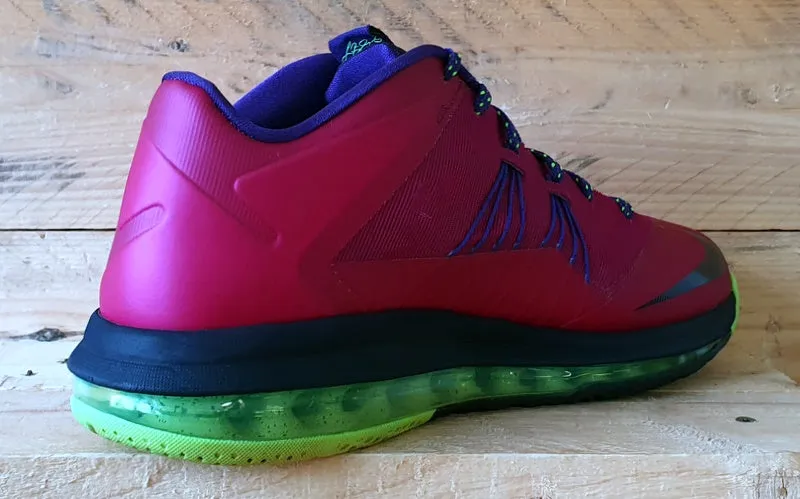 Nike Air Max Lebron LeBroncurial Trainers UK9/US10/EU44 579765-601 Raspberry Red