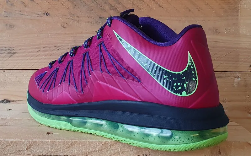 Nike Air Max Lebron LeBroncurial Trainers UK9/US10/EU44 579765-601 Raspberry Red