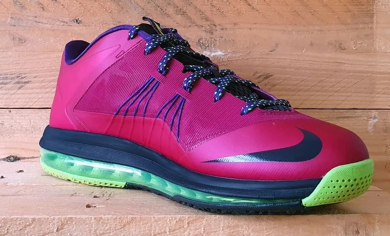 Nike Air Max Lebron LeBroncurial Trainers UK9/US10/EU44 579765-601 Raspberry Red