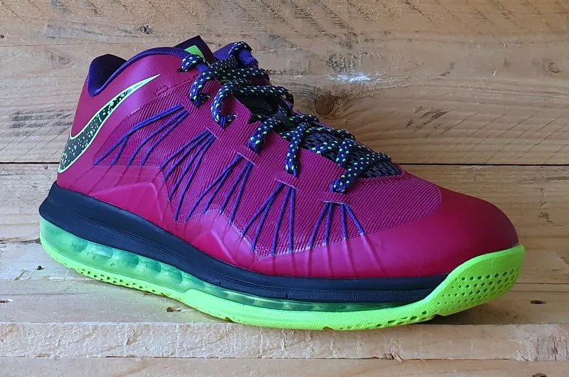 Nike Air Max Lebron LeBroncurial Trainers UK9/US10/EU44 579765-601 Raspberry Red