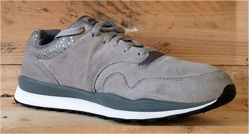 Nike Air Safari Low Suede Trainers UK11/US12/EU46 371740-004 Wolf Grey/White