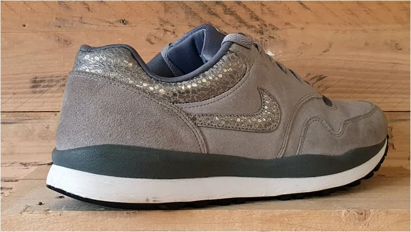 Nike Air Safari Low Suede Trainers UK11/US12/EU46 371740-004 Wolf Grey/White