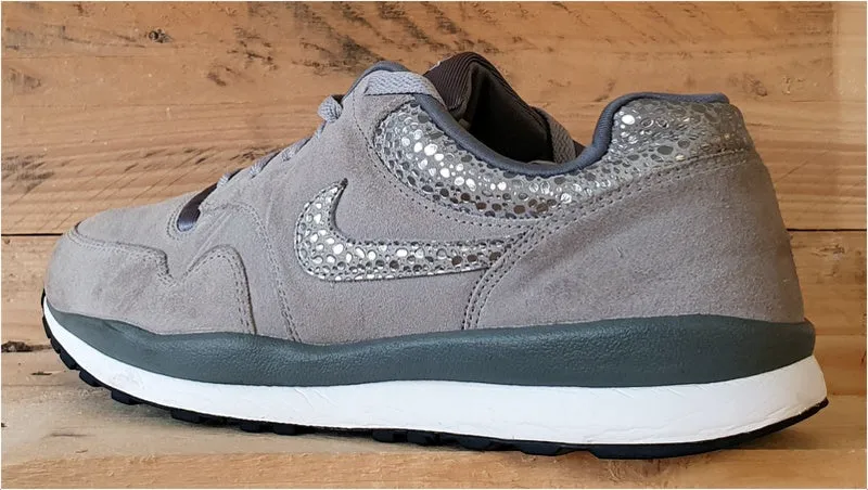 Nike Air Safari Low Suede Trainers UK11/US12/EU46 371740-004 Wolf Grey/White
