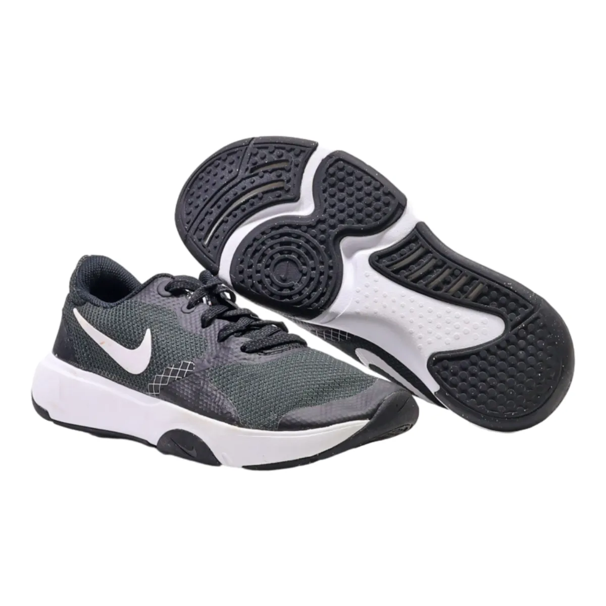 NIKE City Rep 2021 Sneaker Trainers Black Synthetic Womens UK 4.5
