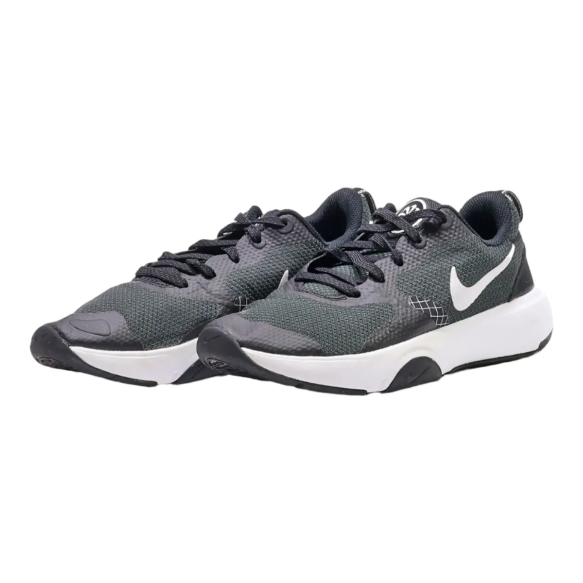 NIKE City Rep 2021 Sneaker Trainers Black Synthetic Womens UK 4.5