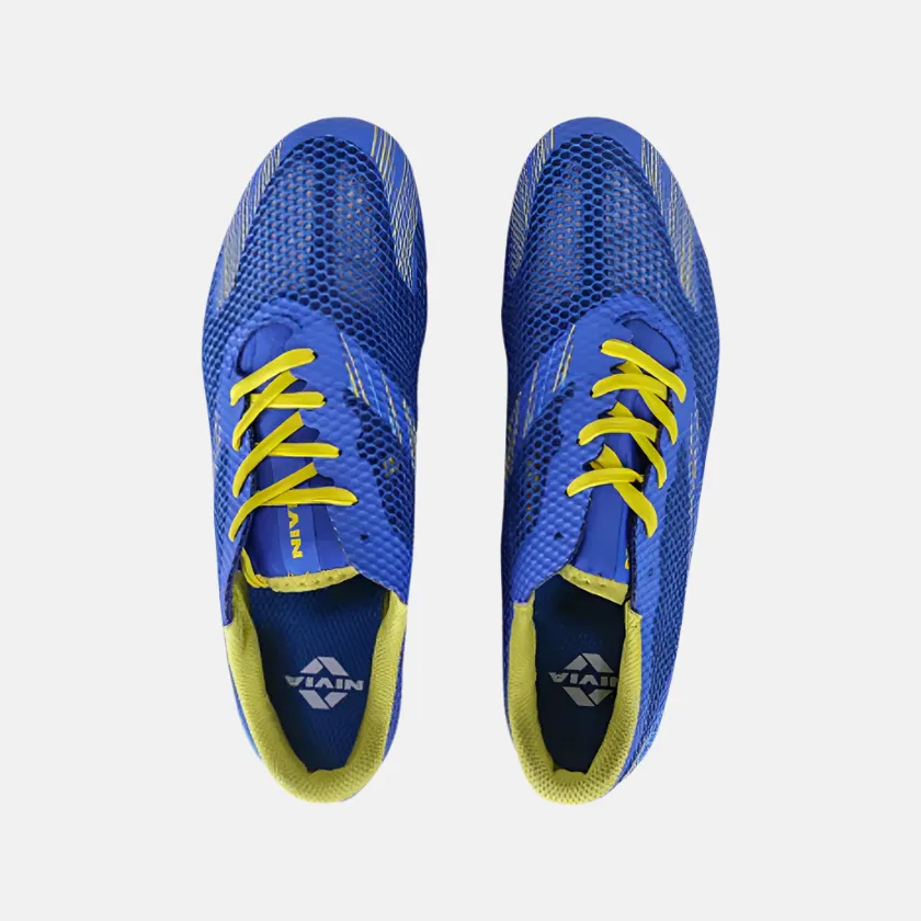 Nivia Track And Field-400 Men's Cricket Shoes -Blue