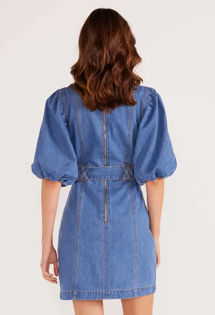 Peyton Denim Mini Dress