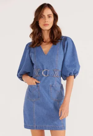 Peyton Denim Mini Dress