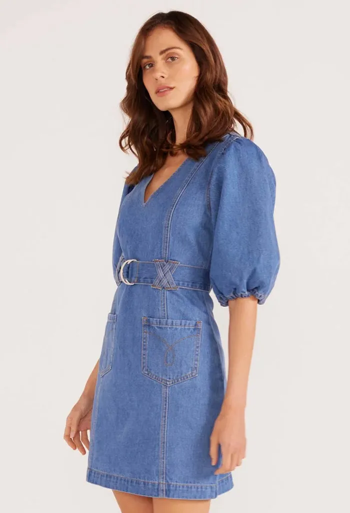 Peyton Denim Mini Dress