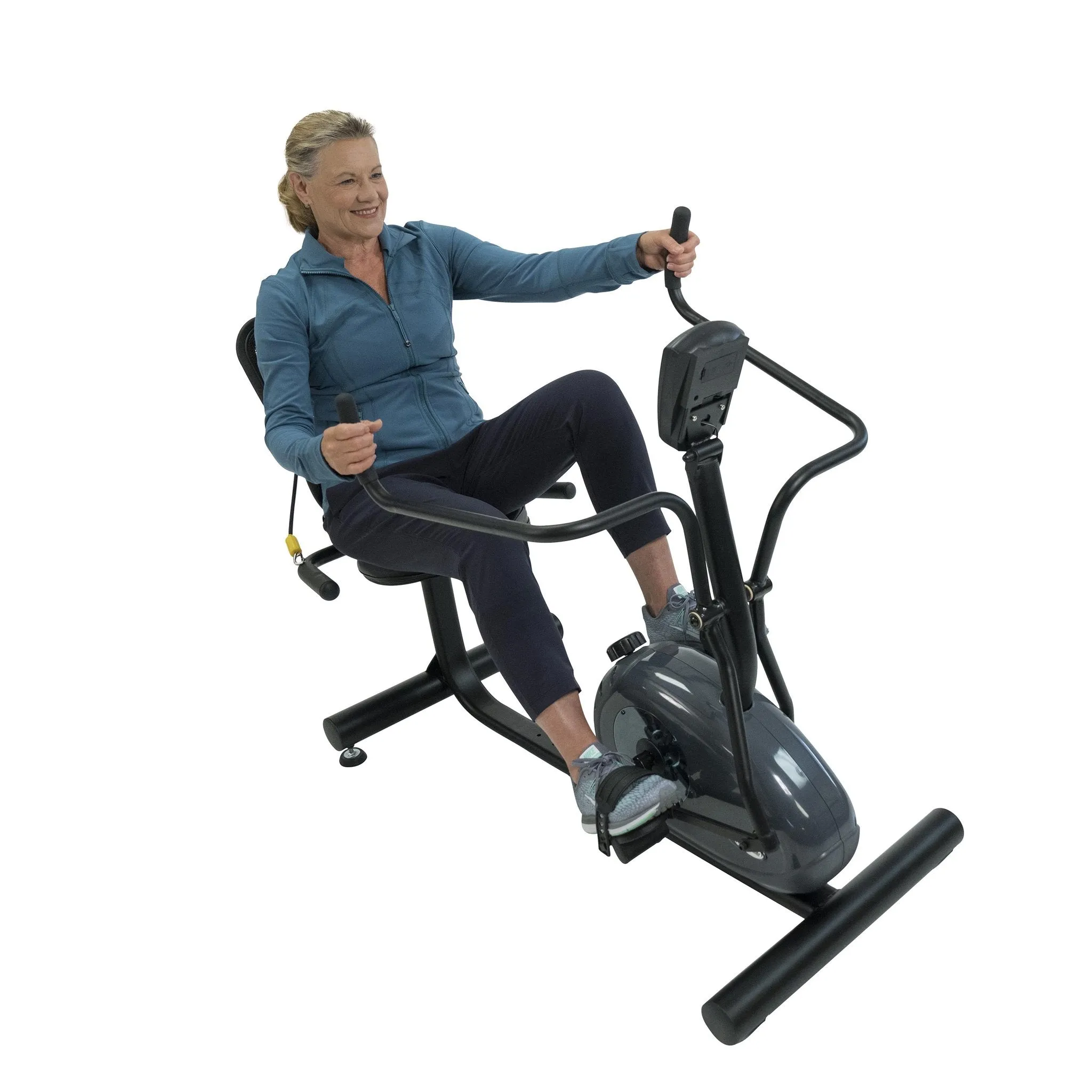 PhysioStep PhysioTrainer CXT - Fully Assembled - Recumbent Cross Trainer for Seniors