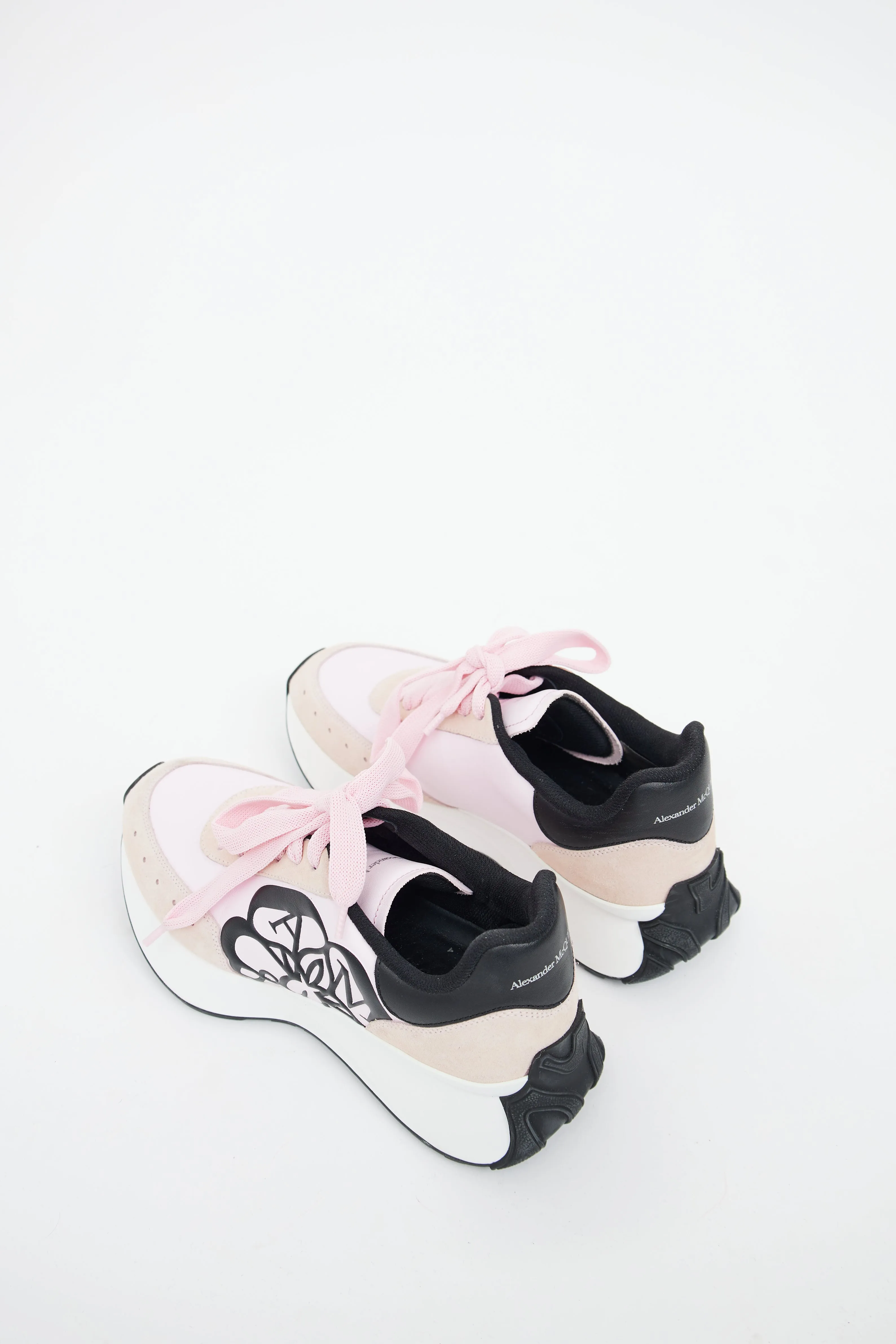Pink & Black Sprint Sneaker