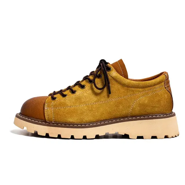 Platform Suede Solid Casual Sneakers