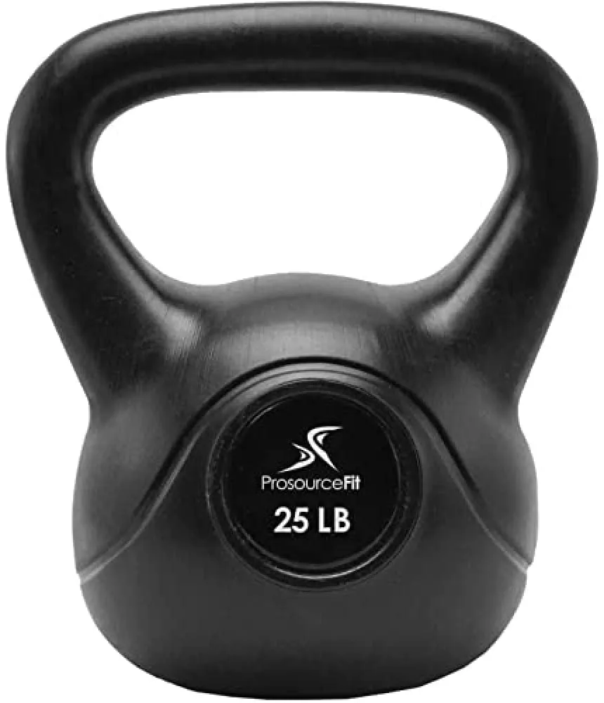 ProSource Vinyl Plastic Kettlebell from 10, 15, 20, 25, 30, and 35 lbs