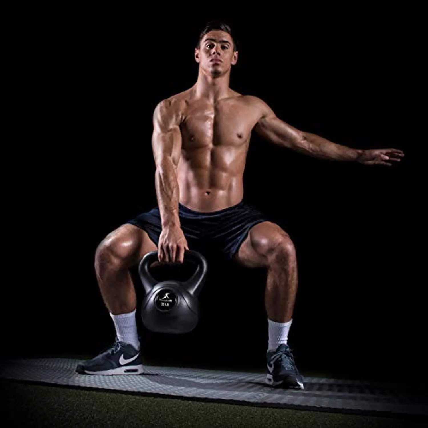 ProSource Vinyl Plastic Kettlebell from 10, 15, 20, 25, 30, and 35 lbs