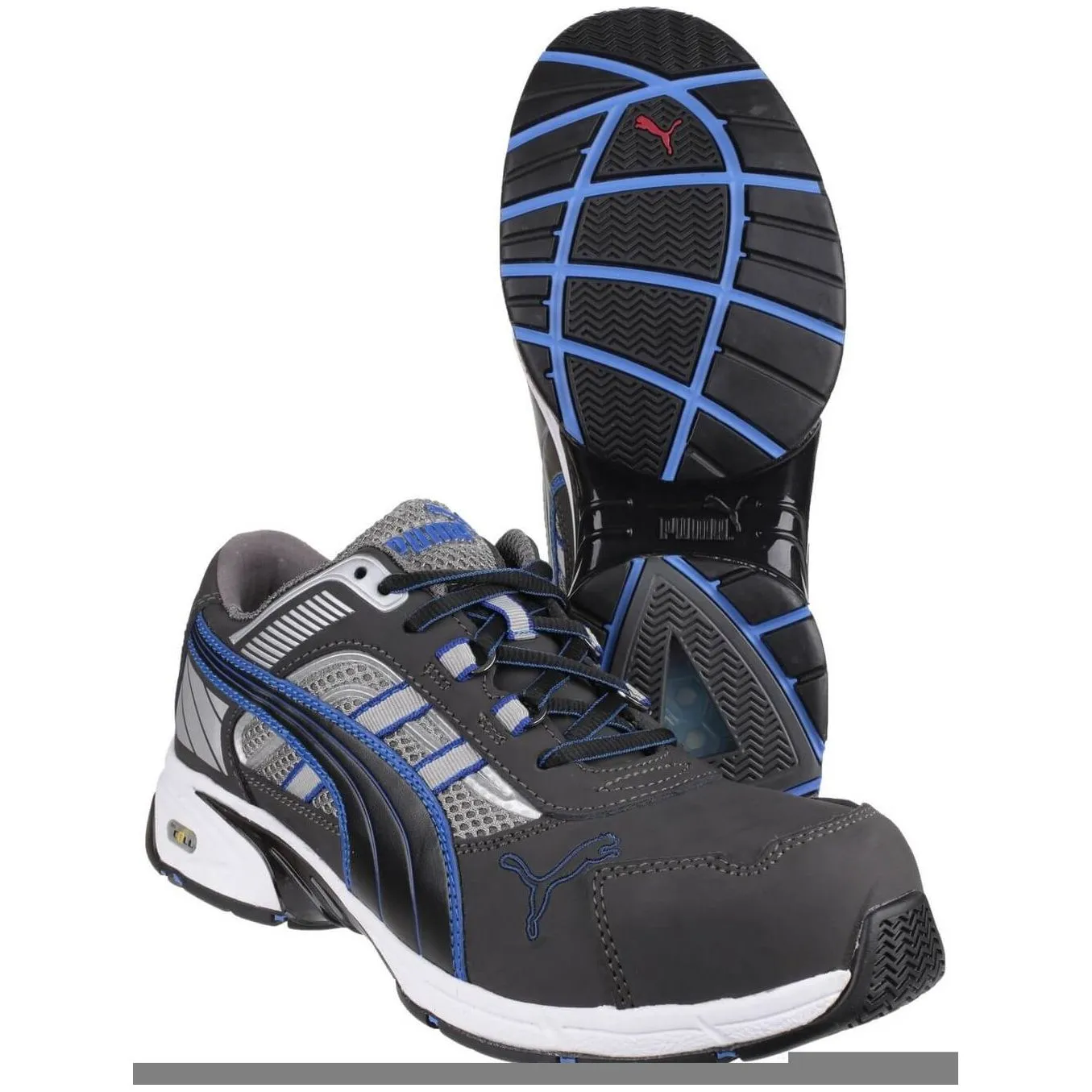 Puma Pace Blue Safety Trainers Mens