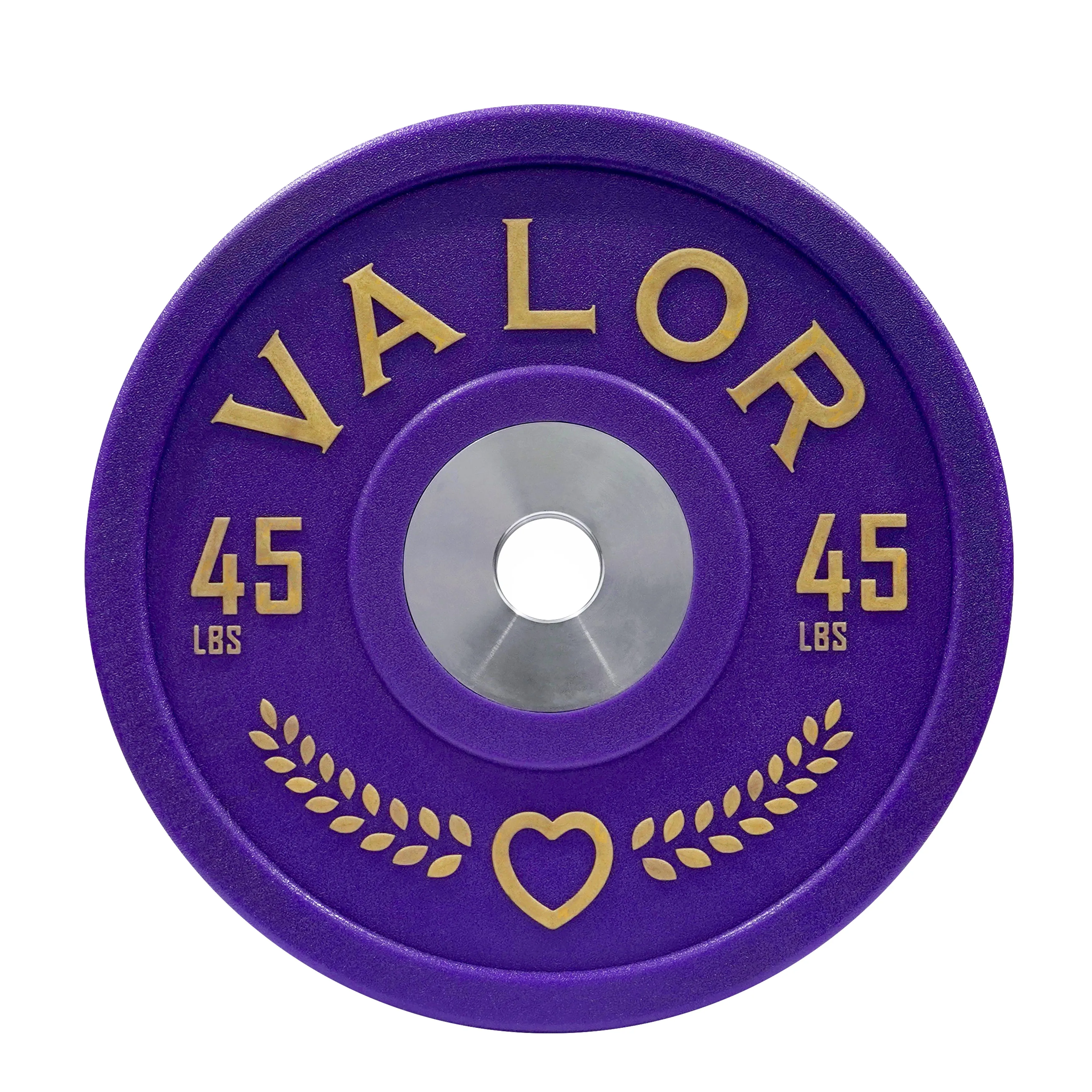 Purple Heart Urethane Bumper Plates (LB)