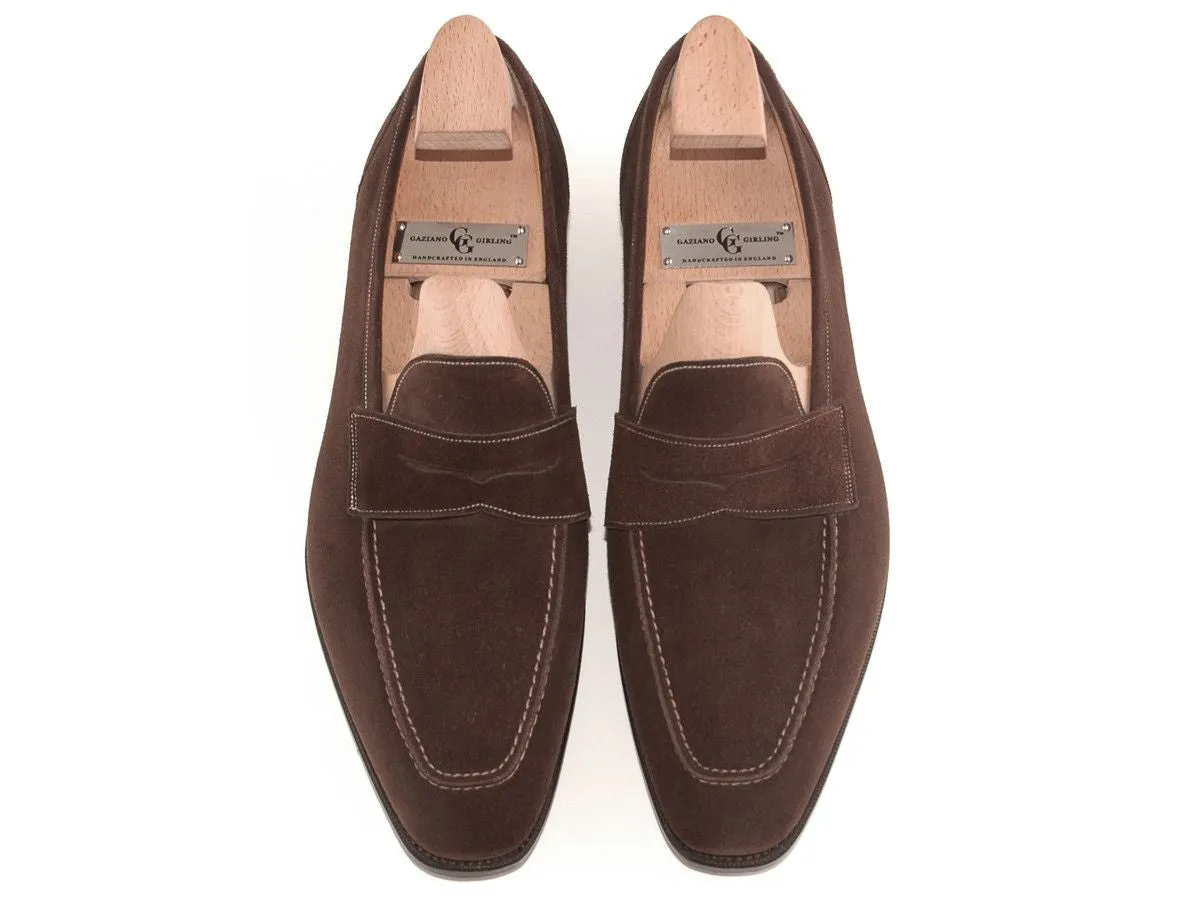 "Holkham" in Mole Suede - KN14