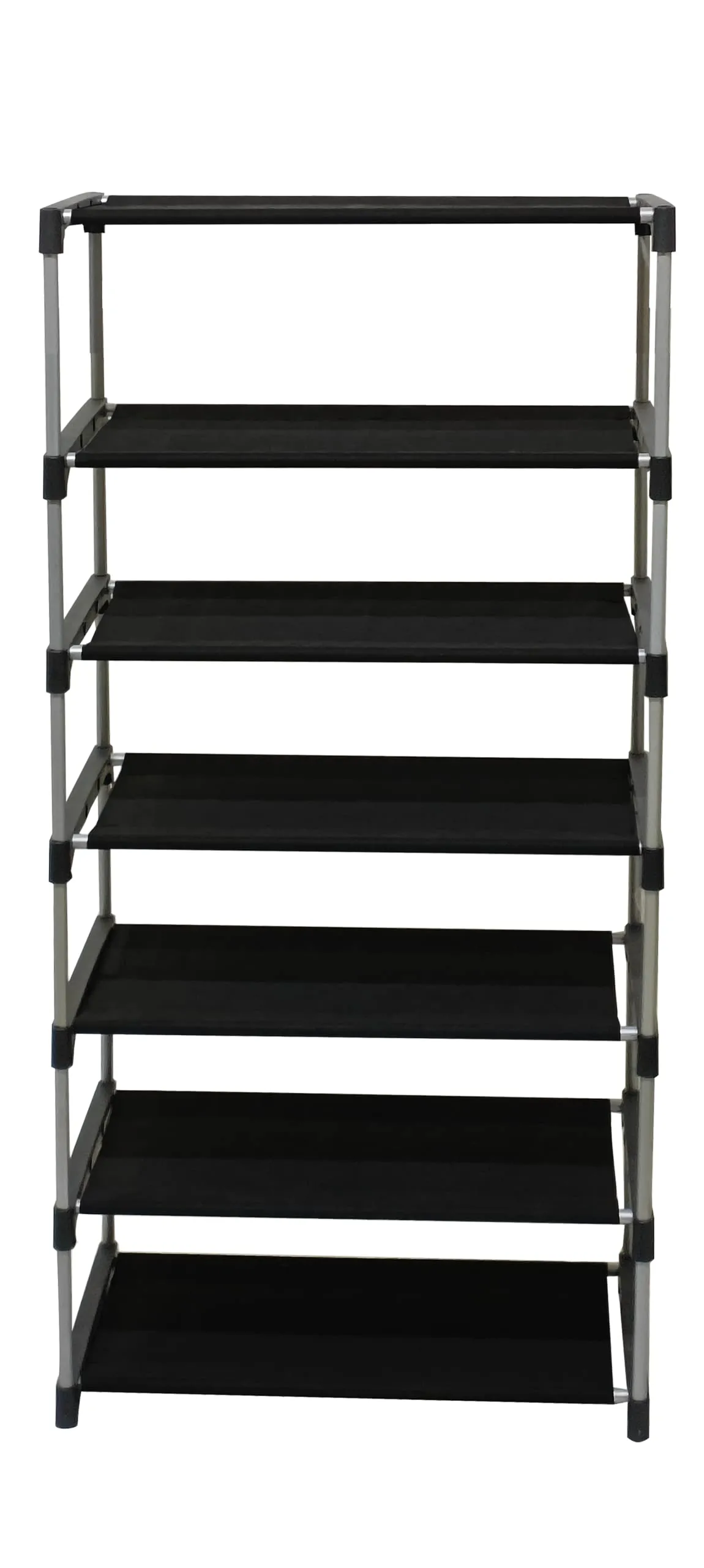 RAXON WORLD® Multipurpose Foldable 6 layers Metal Shoe Stand, Shoe Rack/Organiser for Home & Office (Maroon, Metal)