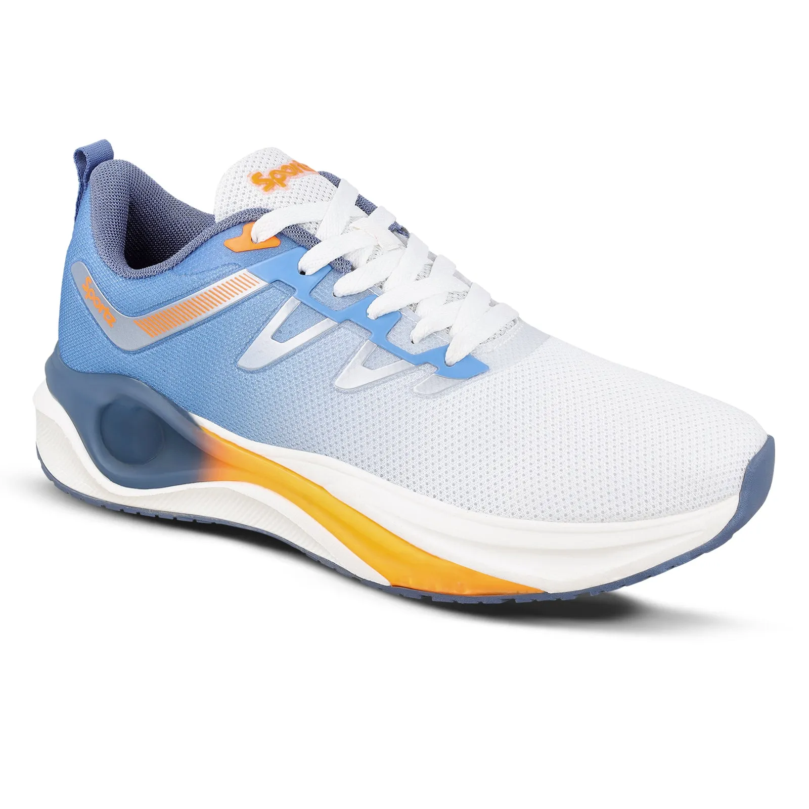 SAIGO Men's Lace-up Sports Shoe - WS9158 Blue Orange