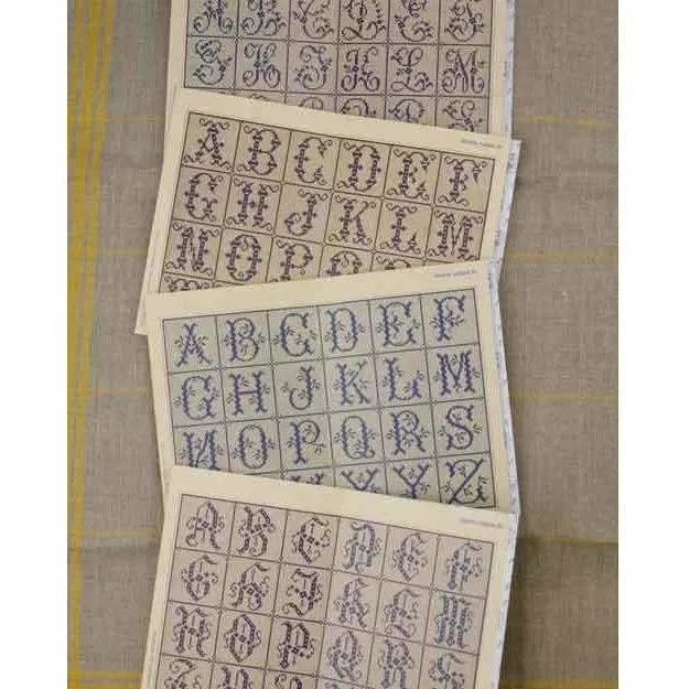Sajou Albums Green Cross Stitch Pattern