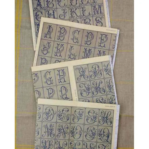 Sajou Albums Green Cross Stitch Pattern