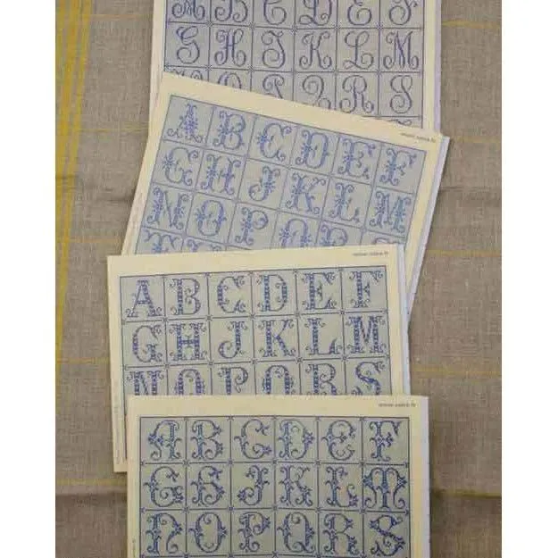 Sajou Albums Green Cross Stitch Pattern