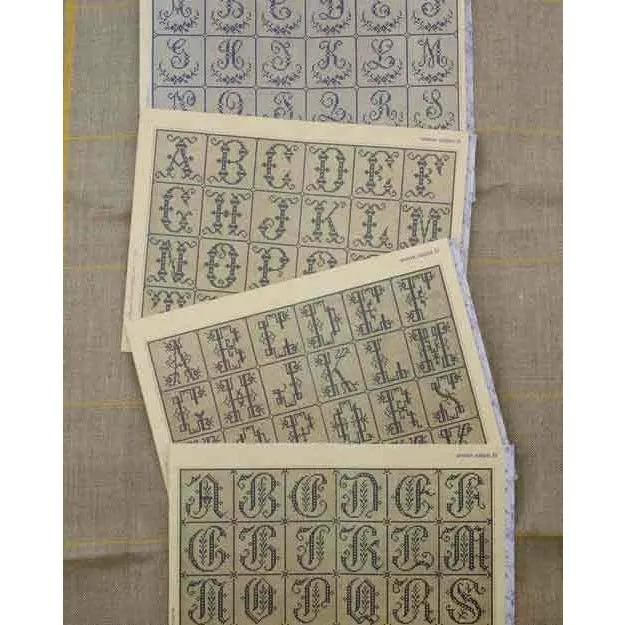 Sajou Albums Green Cross Stitch Pattern