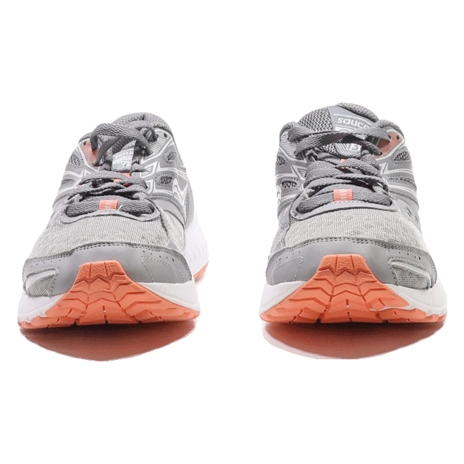 SAUCONY COHESION13 Sneaker Trainers Grey Synthetic Womens UK 4.5