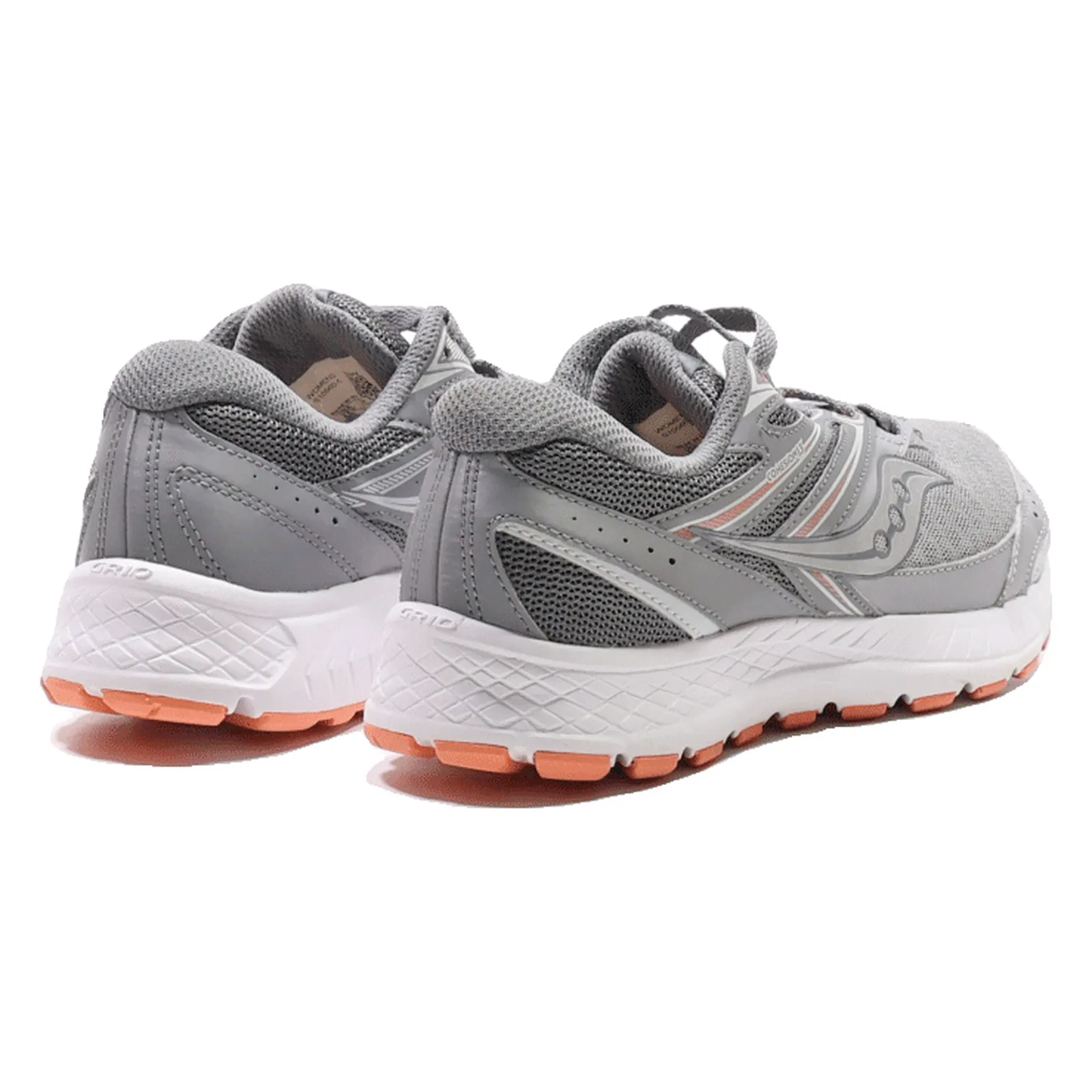 SAUCONY COHESION13 Sneaker Trainers Grey Synthetic Womens UK 4.5
