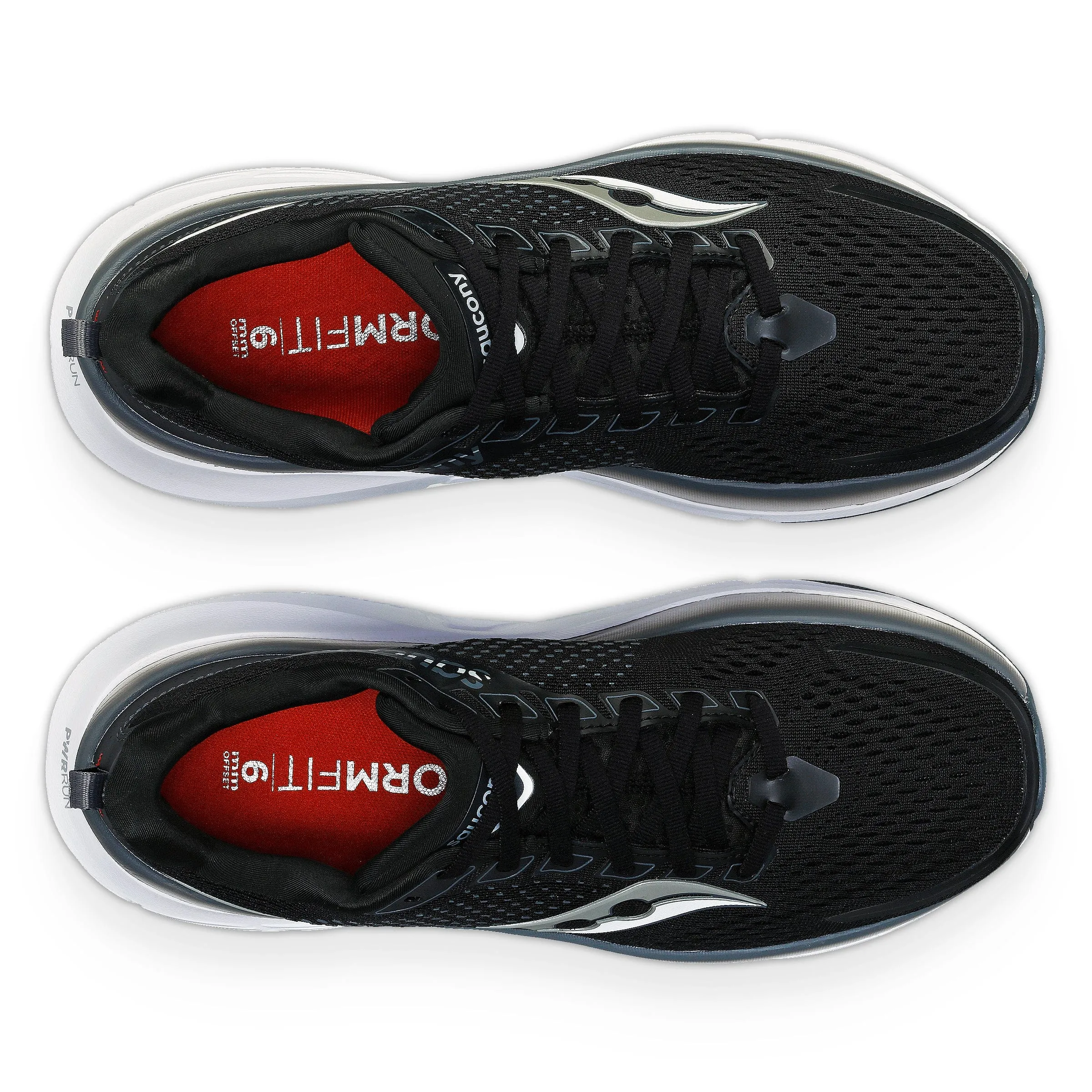 Saucony Guide 17 Men's Running Shoes Black/Shadow AW24