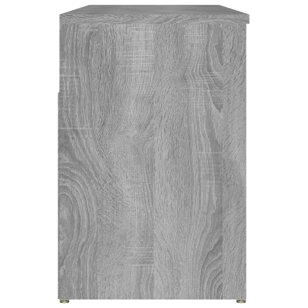Shoe Bench Grey Sonoma 105x30x45 cm Engineered Wood