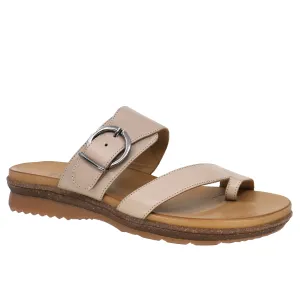Shoe Max Spring/Summer 2024-S24-Julia 01 Everly Leather Shoes-Stone
