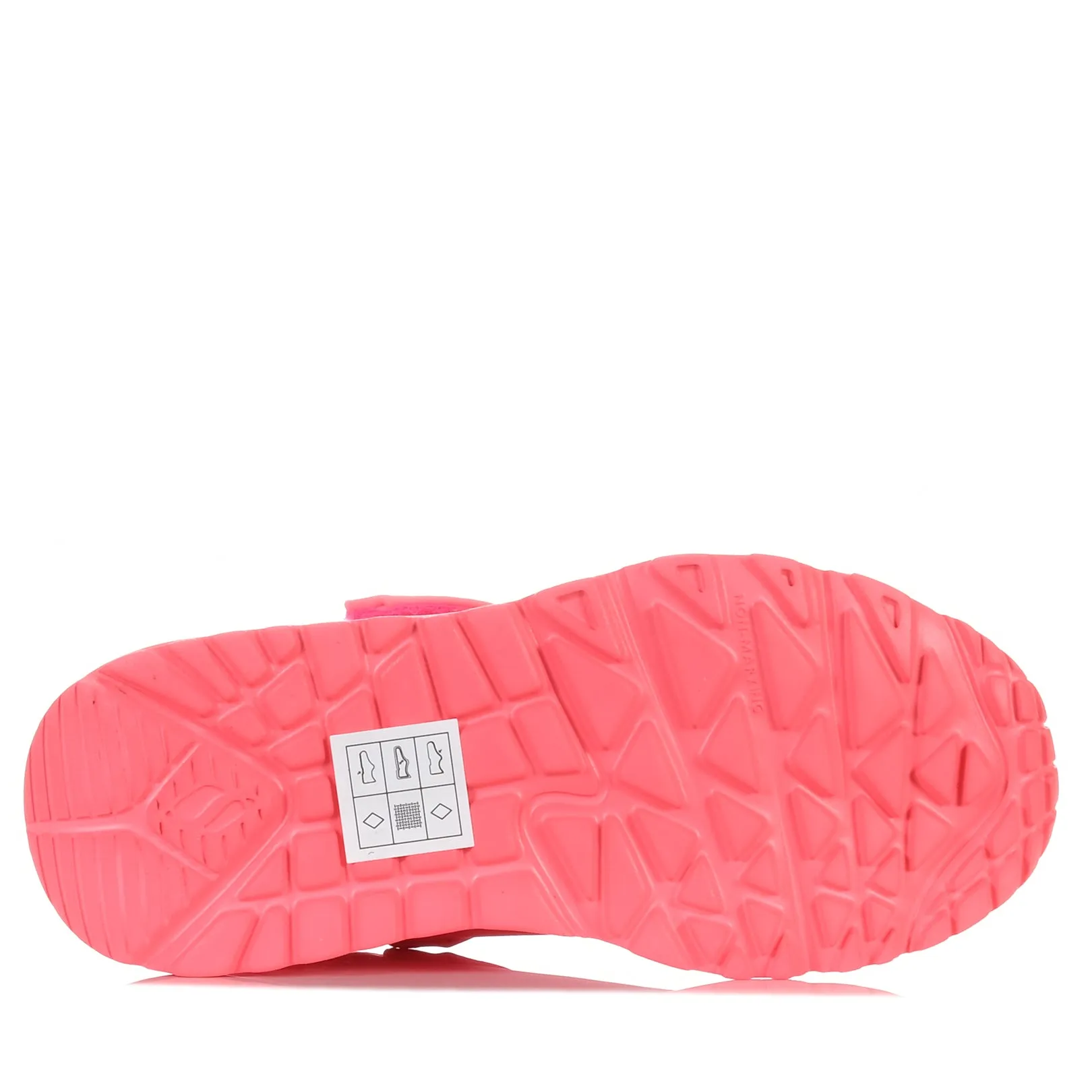 Skechers Kids' Uno Lite 310451L Neon Pink/Coral