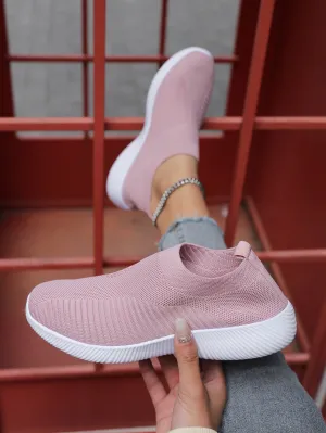 Slip-On Running Fabric Sneakers- FD ⚡