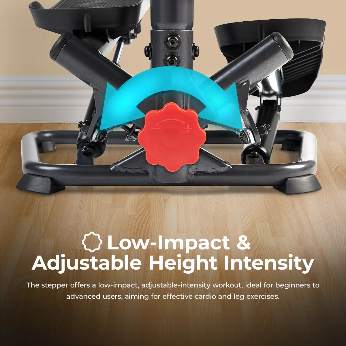 Smart Twist Stepper with Handlebar
