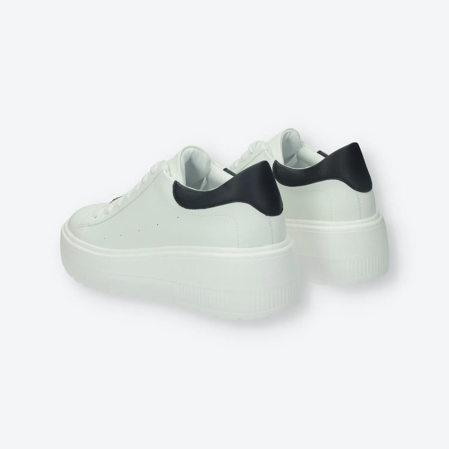 Sneakers platform.Tacco alto 6 cm