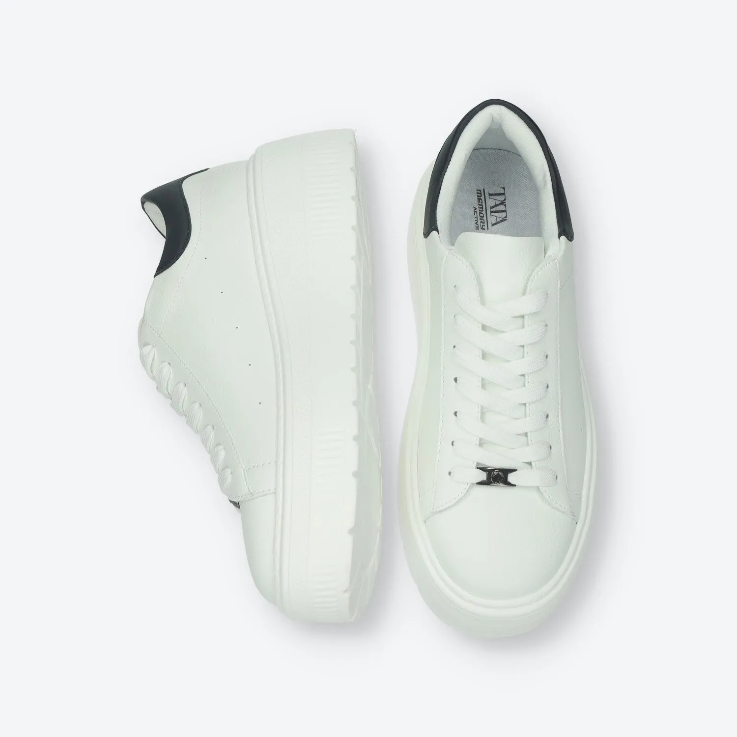 Sneakers platform.Tacco alto 6 cm
