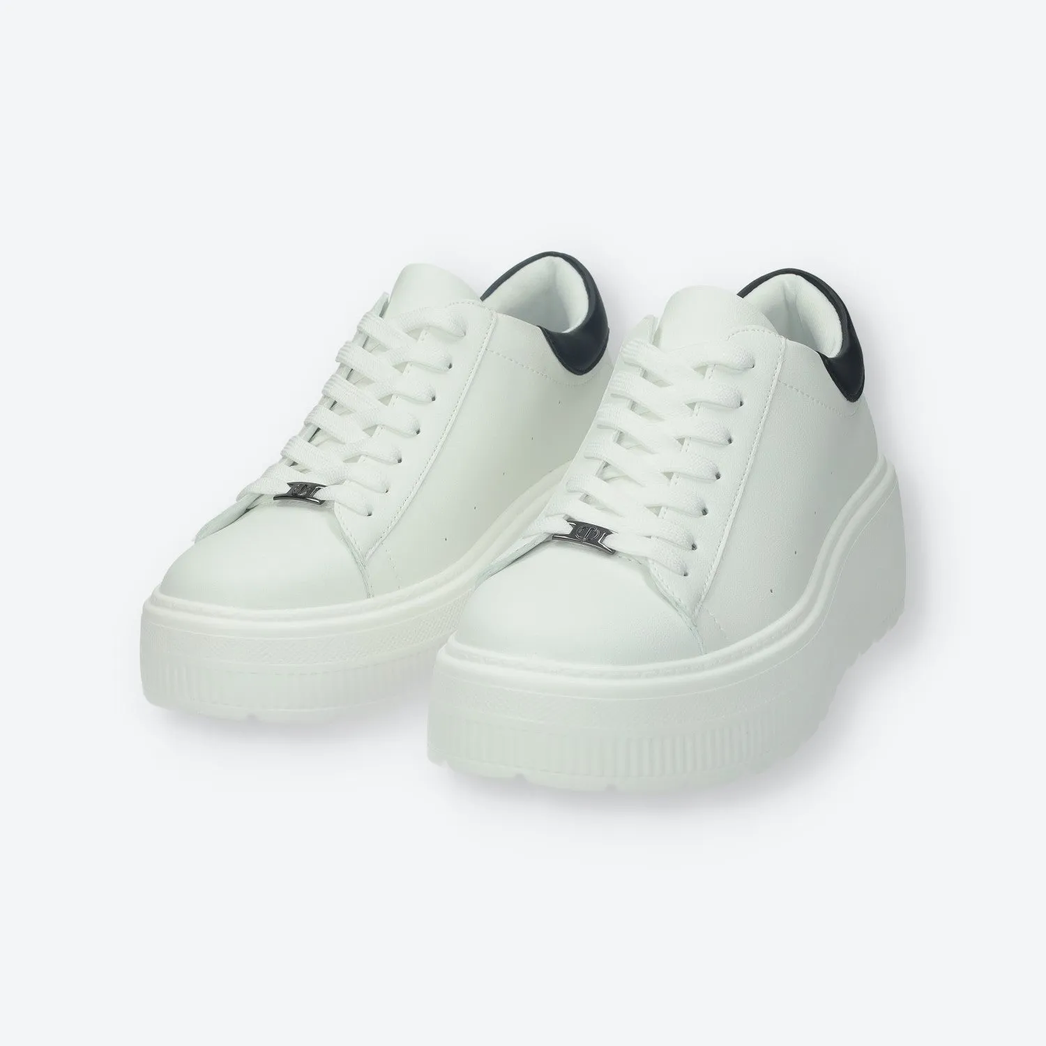 Sneakers platform.Tacco alto 6 cm