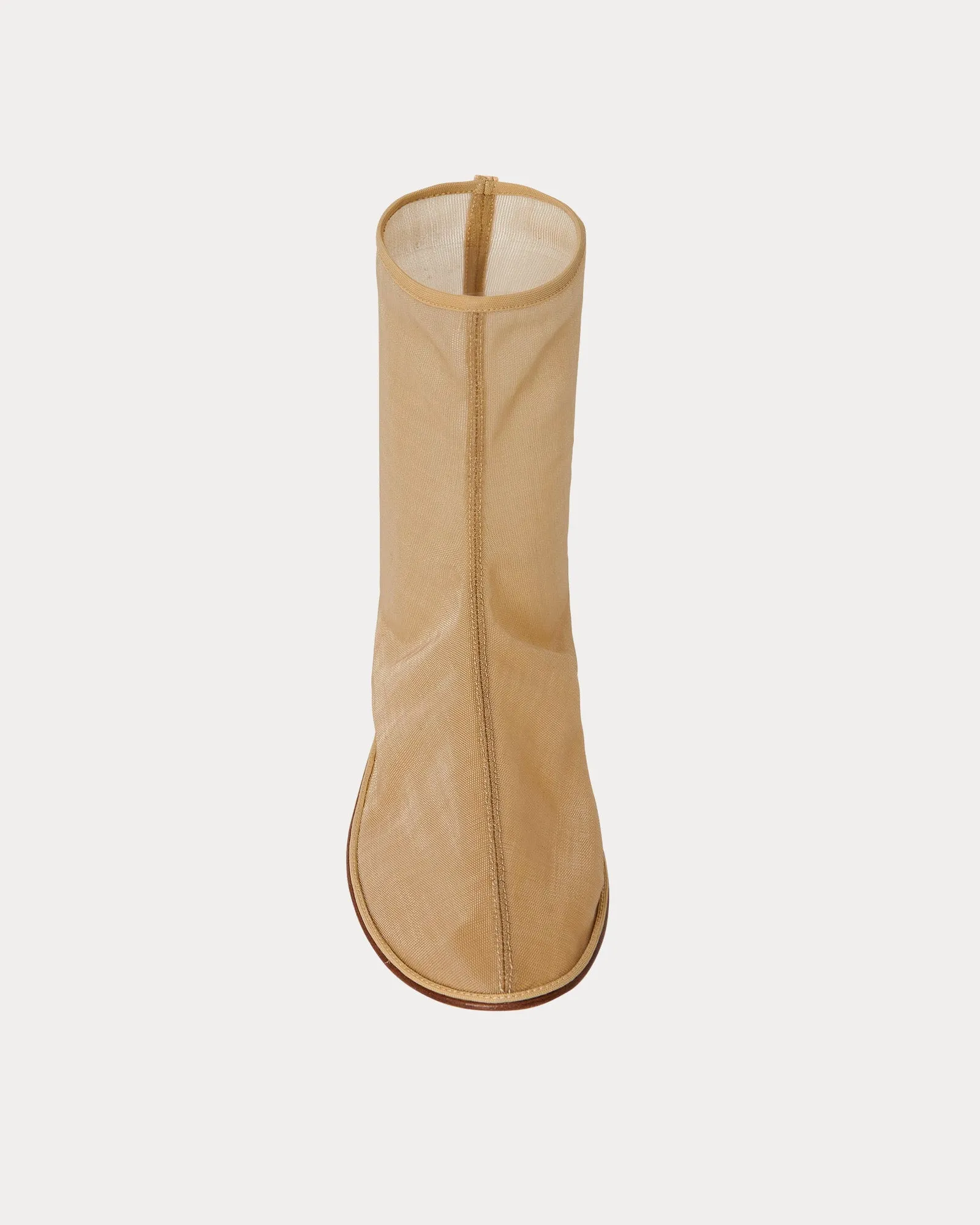 Sock Nylon Nude Boots