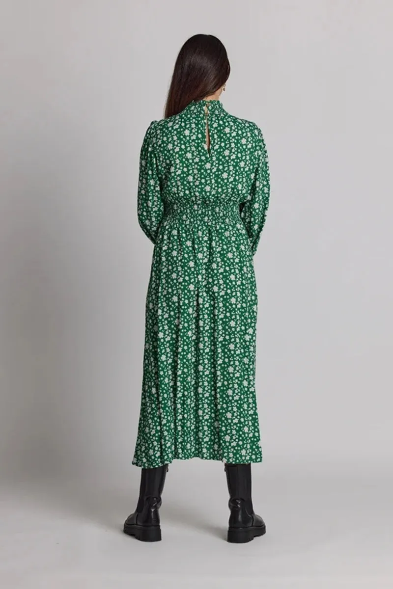 Stella   Gemma - Hampton Dress - Green Floral