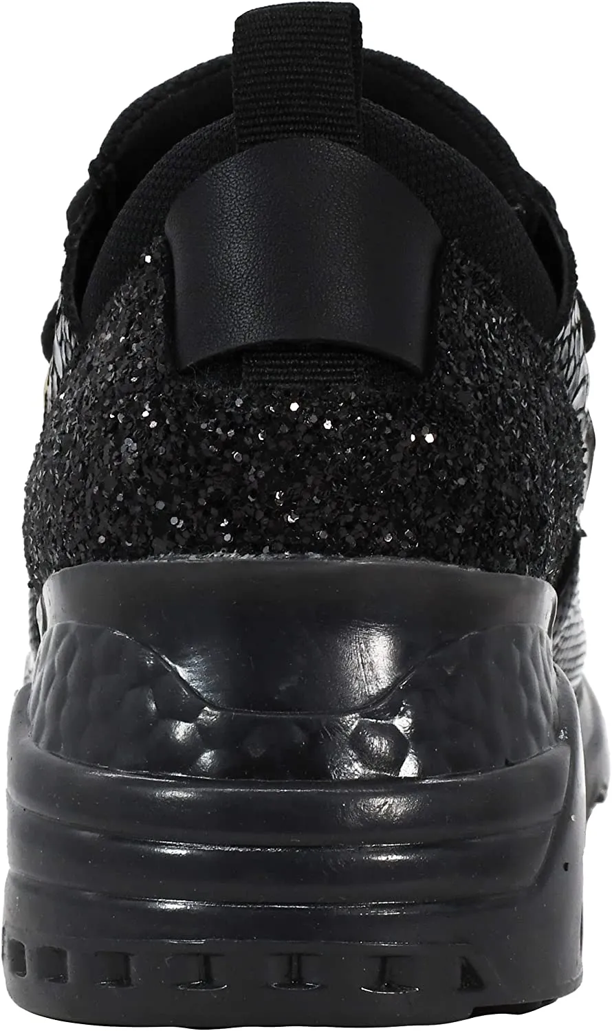 Steve Madden Cliff Black Snake Round Toe Lace Up Platform Fashion Sneakers