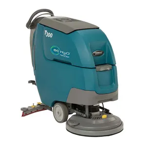 Tennant® T300e 20" Walk Behind Automatic Floor Scrubber w/ Pad Driver (Pad Assist & Traction Drive Options) - 11 Gallons