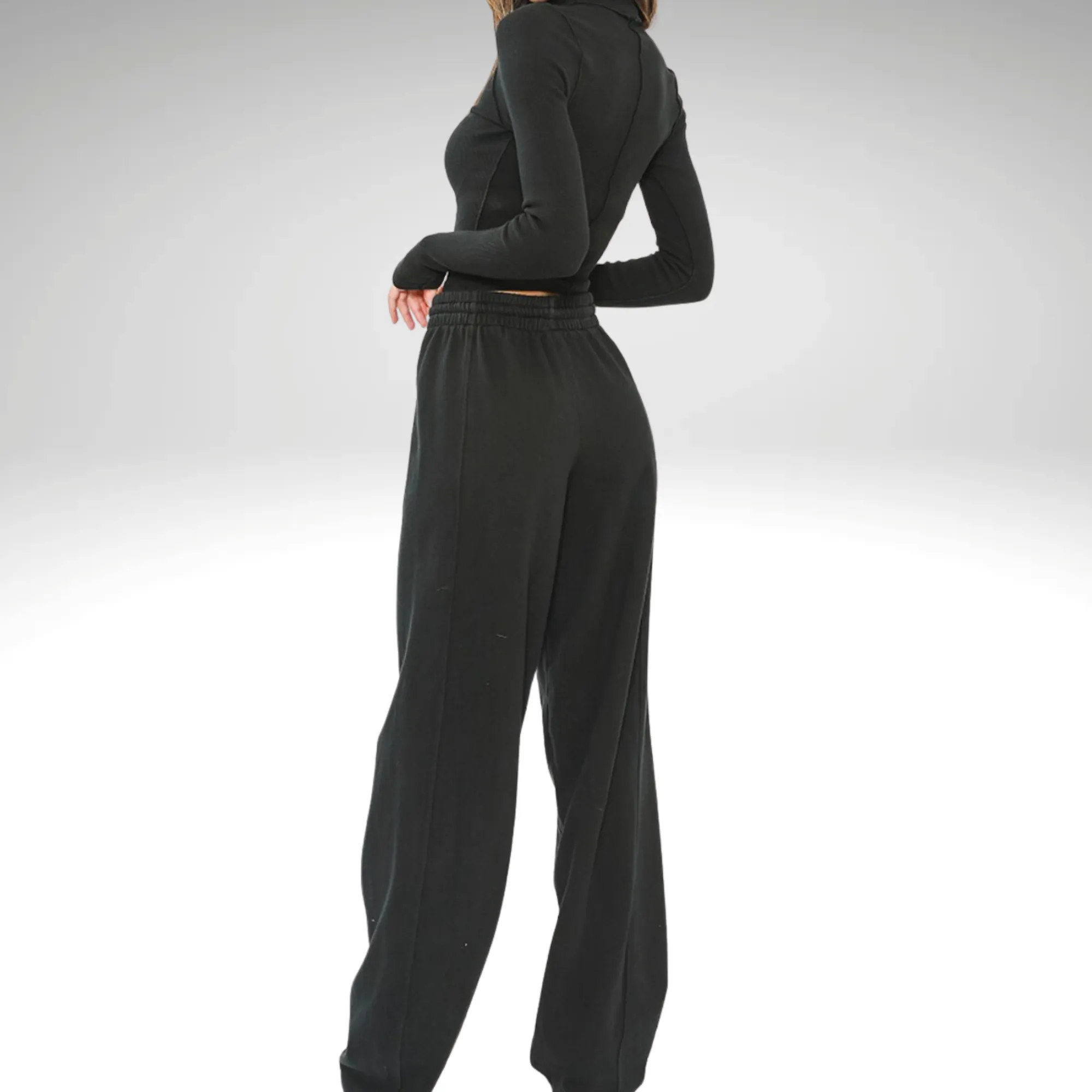 The Luxe Noir Lounge Set