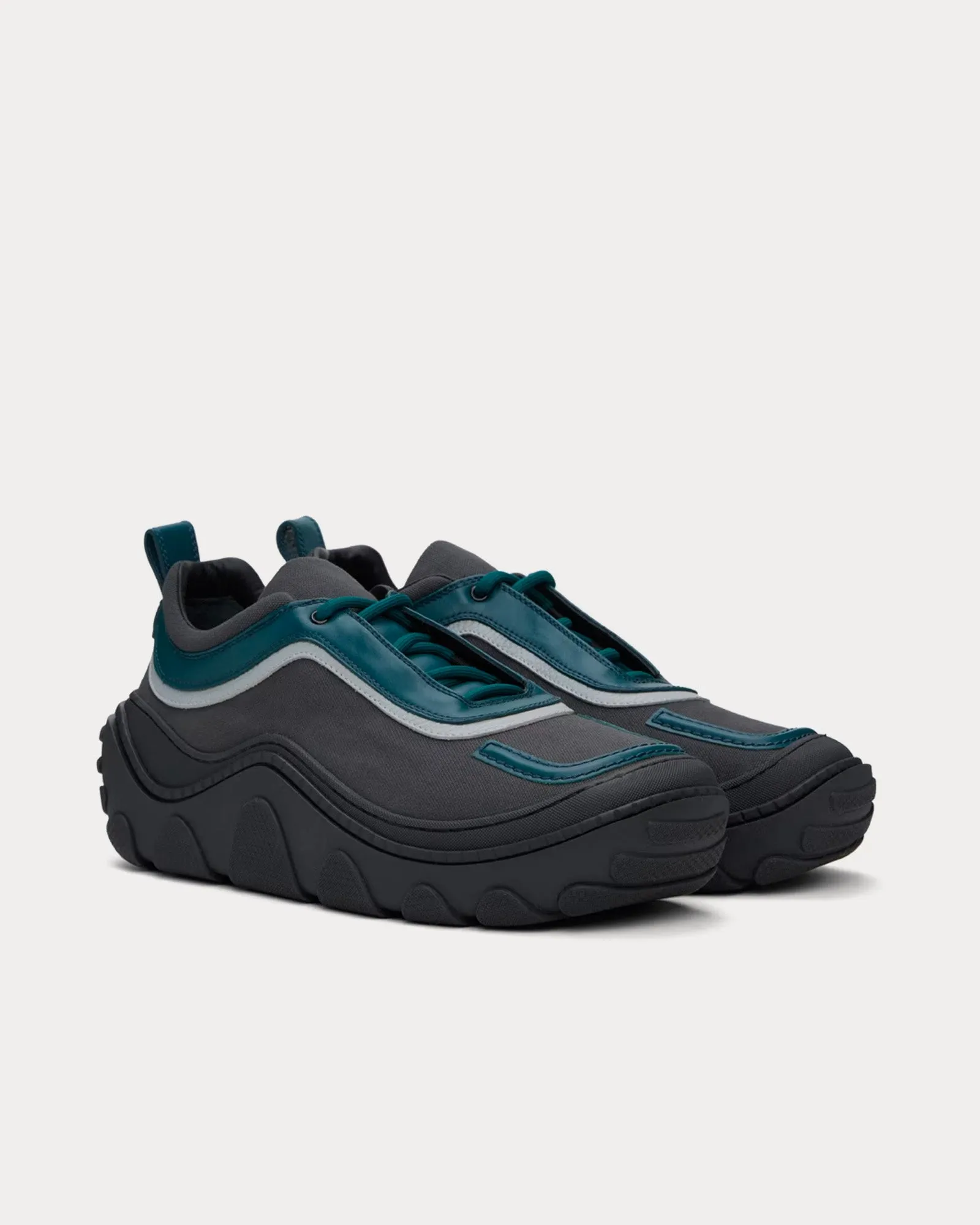 Tonkin Canvas Anchor Grey Low Top Sneakers