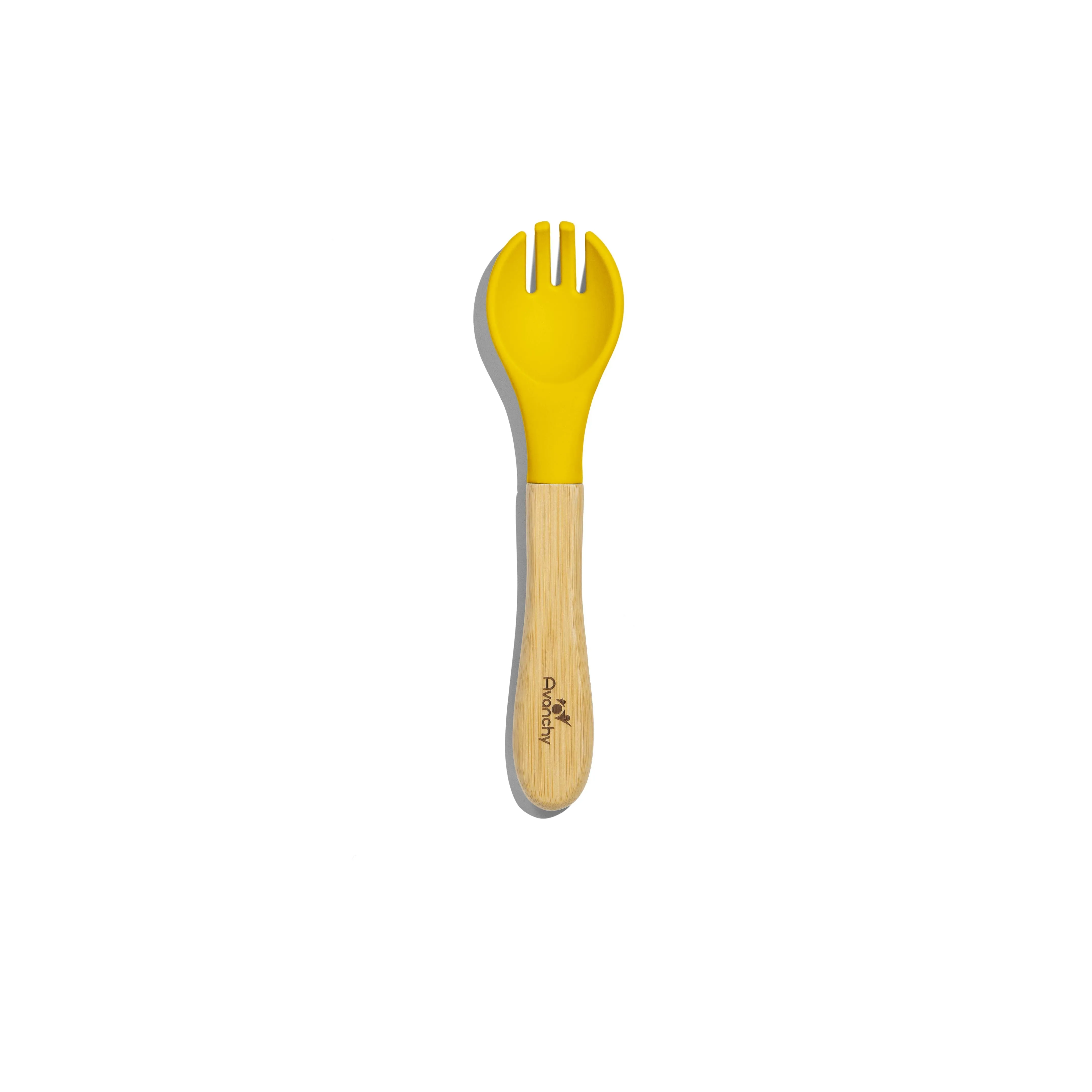 Training Fork | Bamboo & Silicone