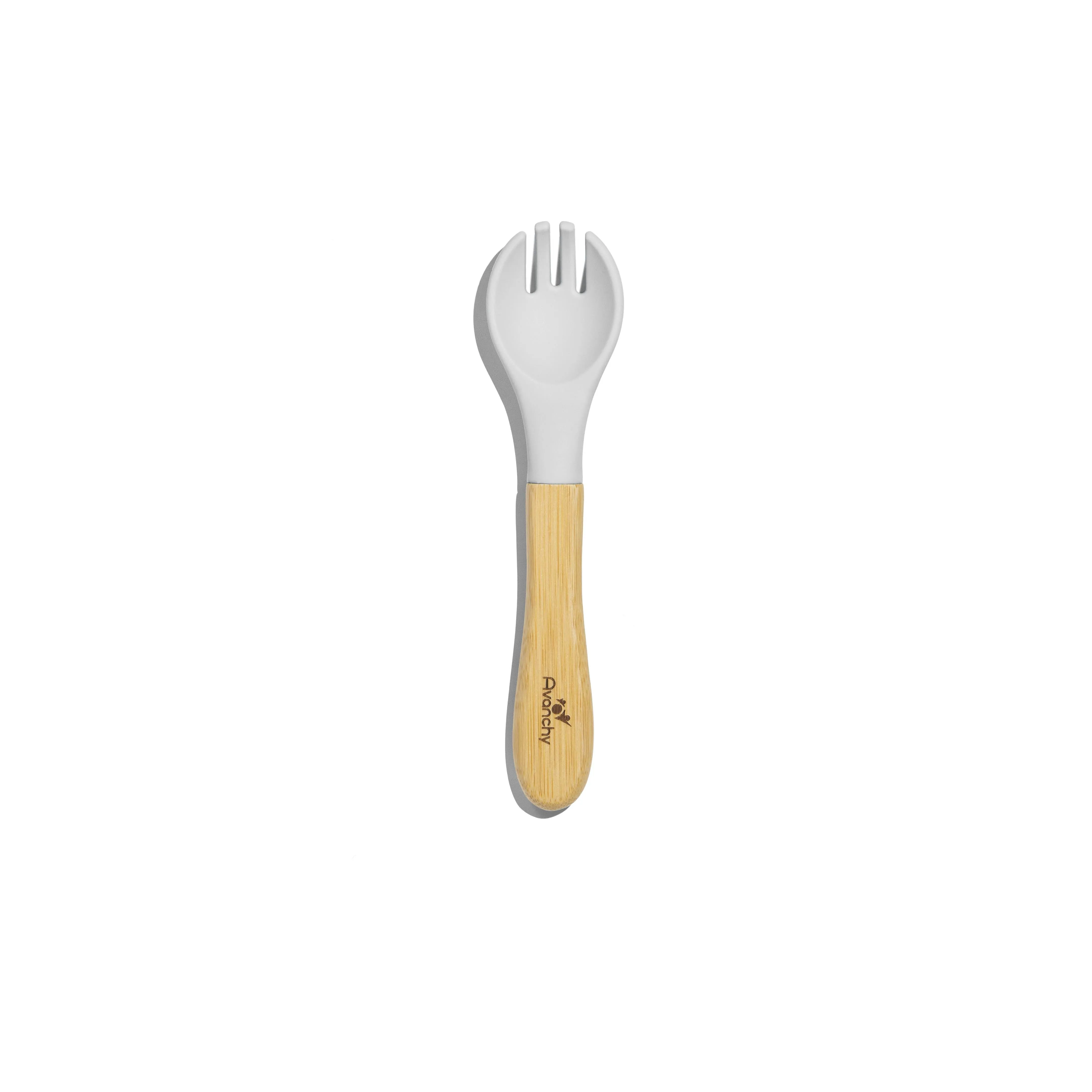 Training Fork | Bamboo & Silicone