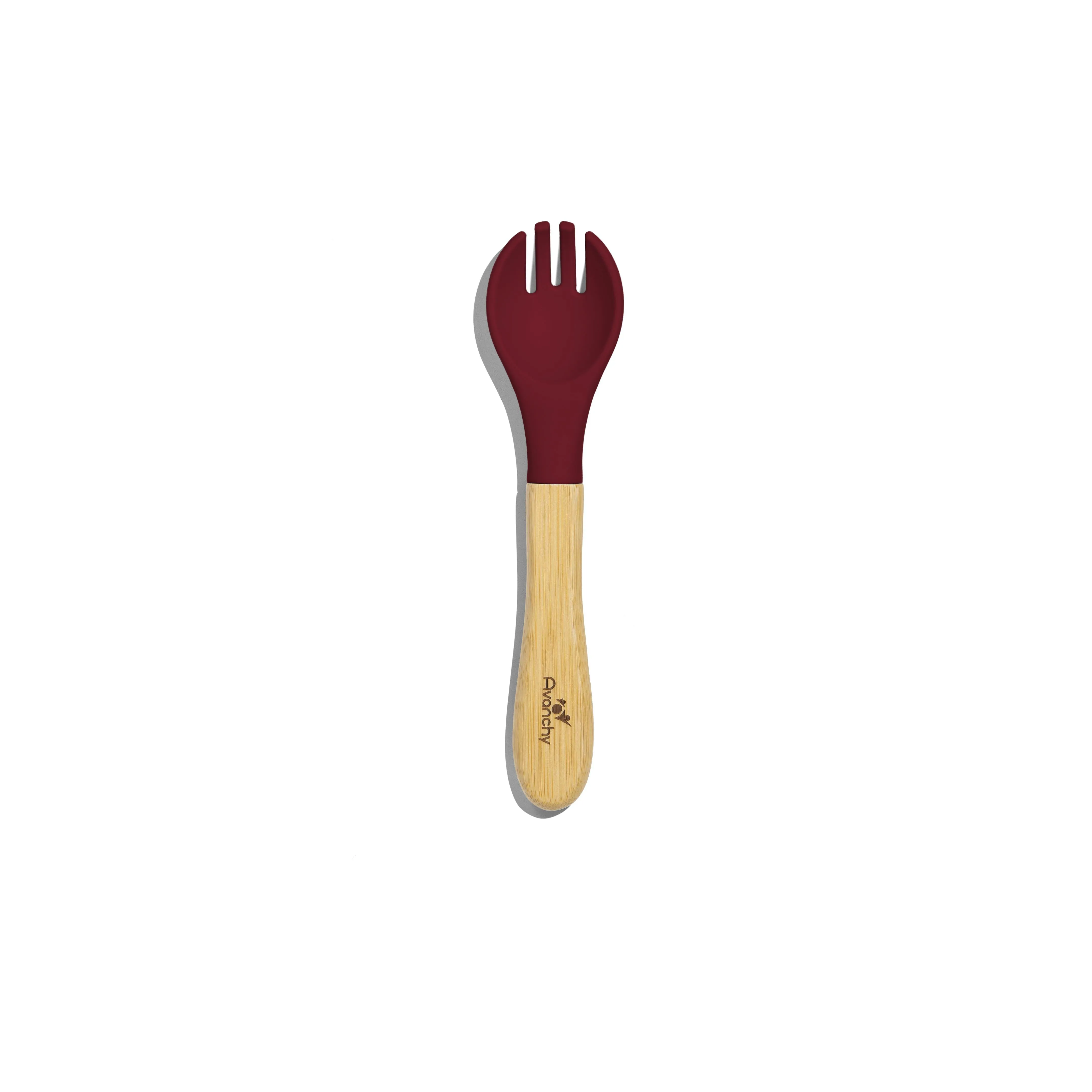 Training Fork | Bamboo & Silicone