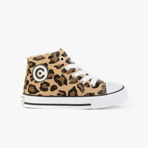 Unisex Leopard Canvas Boots