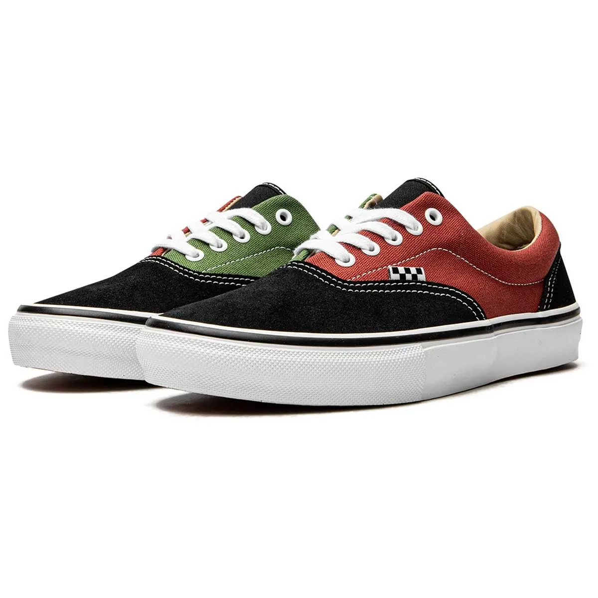 Vans Skate Era Skateboard Shoe -(University)Red/Green