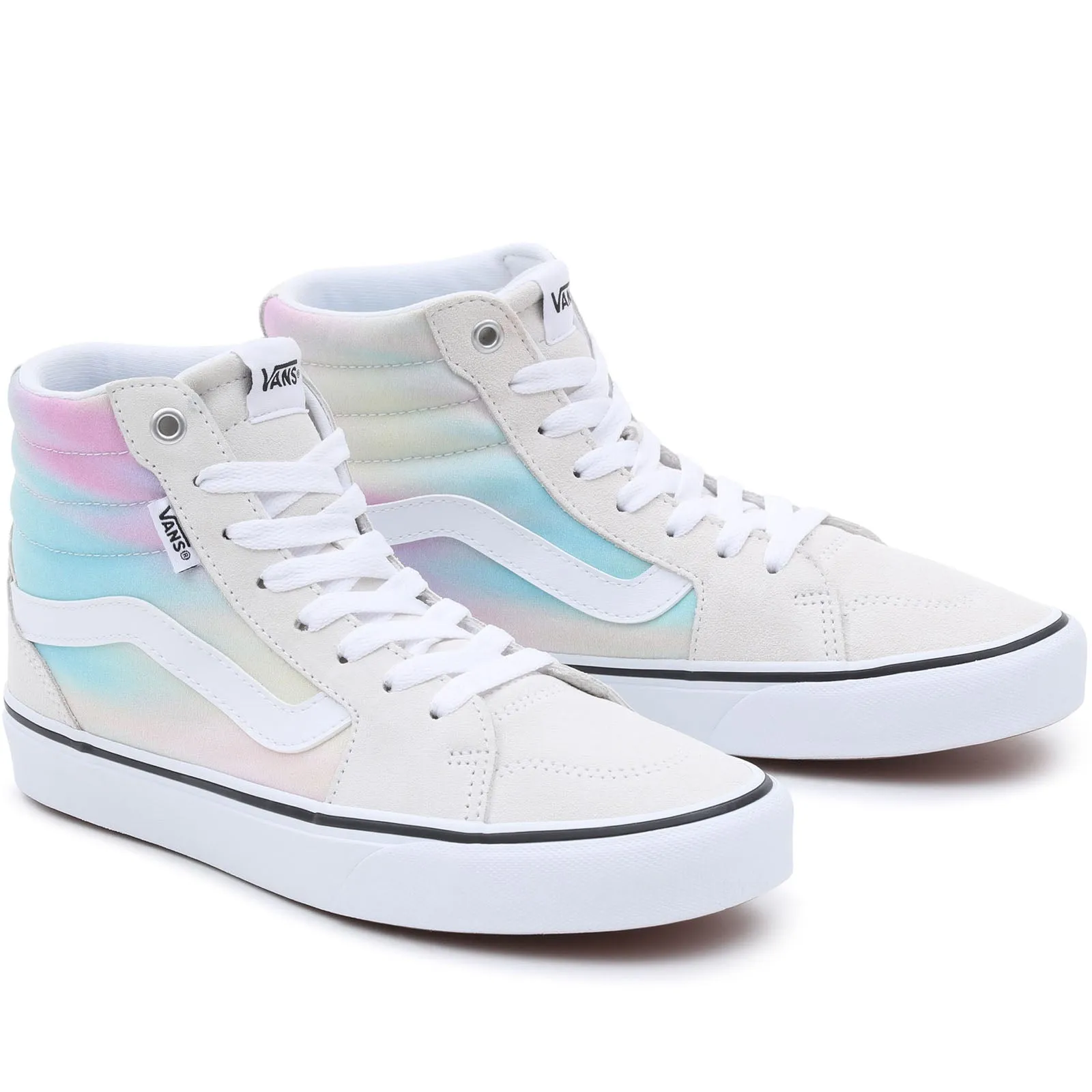 Vans Womens Filmore Hi Top Retro Trainers - White